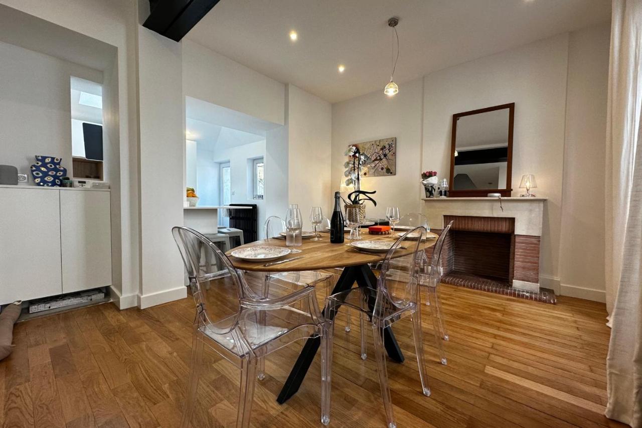 In The Beautiful Districts Of Tours A "Particular" With Great Comfort Villa Bagian luar foto